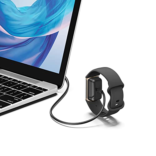 Mugust Cargador para Fitbit Charge 5 / Fitbit Luxe,Cable de Carga USB Repuesto para Reloj Inteligente Accesorios para Fitbit Charge 5/Fitbit Luxe(50cm)