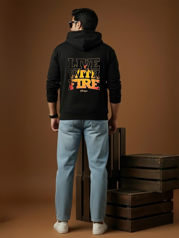 Image of Fflirtygo Men's Printed Hoodie for Man