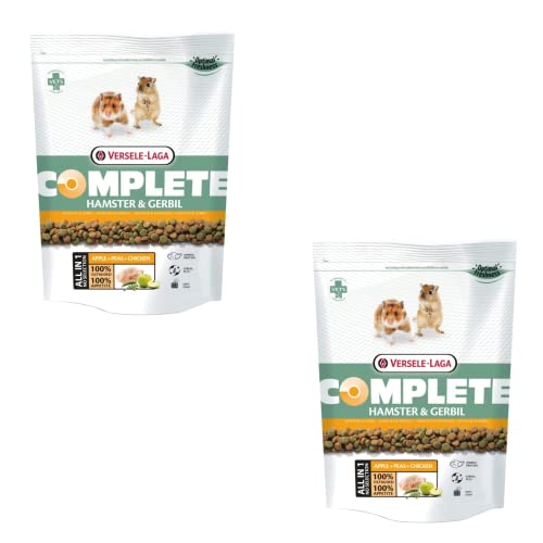 Versele-Laga Complete Hamster & Gerbil | Paquete Doble | 2 x 500 ...