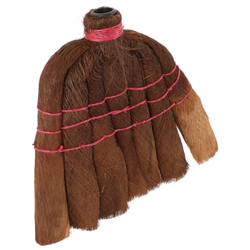 MOLUCKFU Palm Broom Replacement Head Brooms for Sweeping Indoor Cleaning Sweeper Head Broom Part Small Broom Head Home Sweeper Head Home Accessory Floor Broom Replacement Floor Broom Head