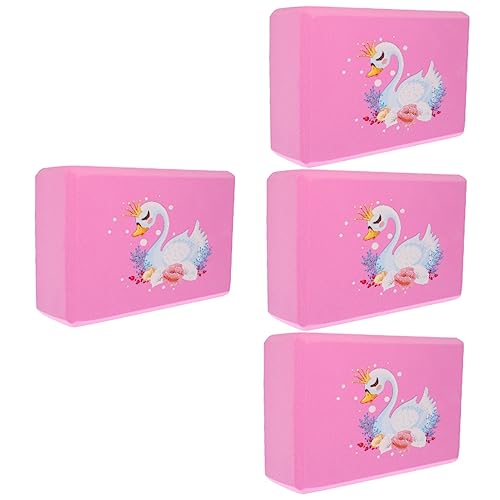 Kisangel 4 Pçs Blocos De Ioga Blocos De Construção De Espuma Ferramentas De Ioga Bloco De Pilates Bl