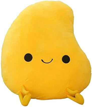 MYtodo Creative Fruit Oranges Mango Peach Pillow Cushion Chair Pad Plush Toy Birthday Gift (Mango)