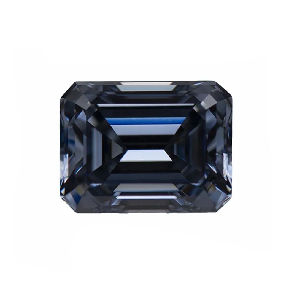 Moissanite couleur émeraude VVS1 GRA 2ct pour la création de bijoux unique