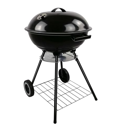 Edco Online 45613 Negro-Barbacoa Carro, Metal, 190 Mm, 460 Mm Edco Online 45613 Negro-Barbacoa Carro, Metal, 190 Mm, 460 Mm
