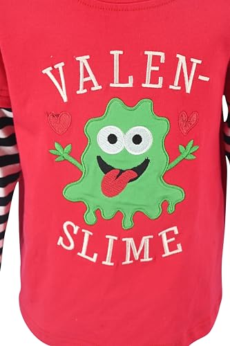 Image of Unique Baby Boys Shirts for Kids and Toddlers Striped Layered Long Sleeve with Embroidery