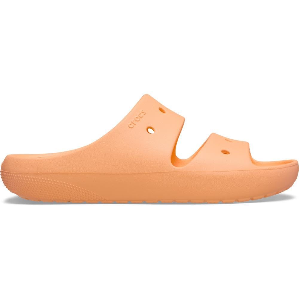 Crocs Unisex Adult Sandal, Classic Sandal v2, Electric Sunstone, 13 UK Men