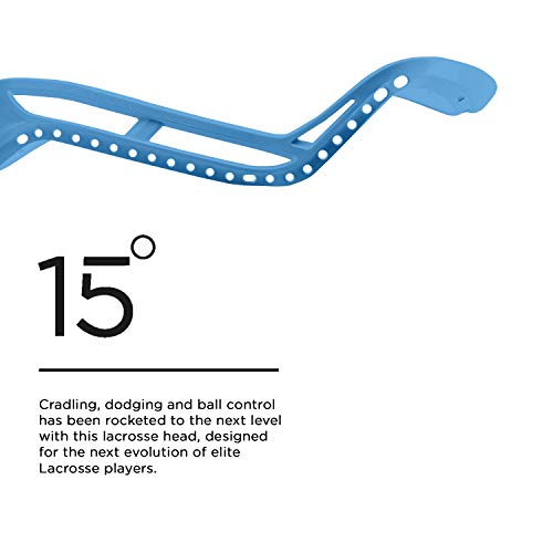Epoch Purpose 15-Degree Unstrung Lacrosse Head, Carolina Blue #TOP4