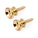 Golden Age Strap Buttons, Gold, Set of 2