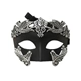 YUEcthynous Maschera veneziana, maschera maschera, maschera, maschera, da uomo, donna, per carnevale, maschera lucida, Venezia, accessorio per costume di Halloween, travestimento per feste di