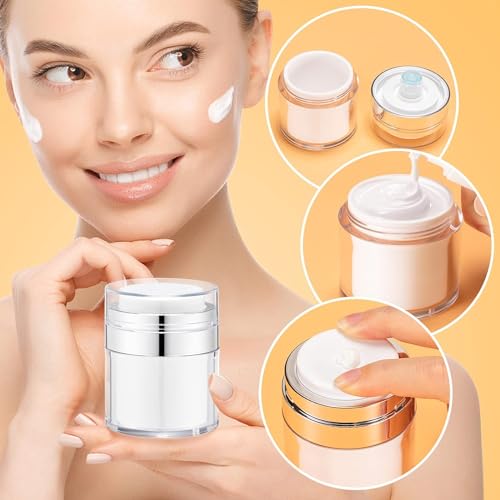 Litimkat 4 PCS distributeurs à pompe sans air, 15 ml 30 ml Pots de Crème – vue 5