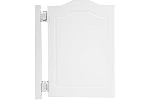 24"x36" Premade Louvered Swinging Cafe Door Interior Solid Wood Kitchen Porch Entrance...