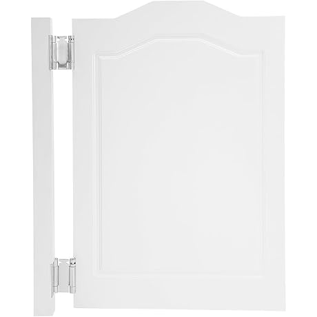 24"x36" Premade Louvered Swinging Cafe Door Interior Solid Wood Kitchen Porch Entrance...