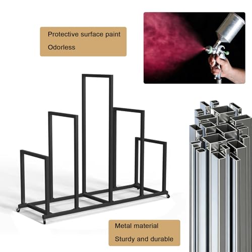 Support portable en métal pour cartons encombrants et tri
