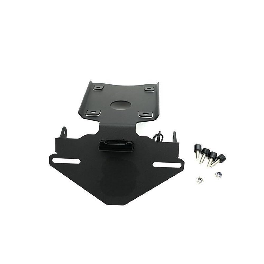 DDGBERFP For QJMOTO 550S Motorcycle Rear License Plate Frame Short Tail License Plate Frame