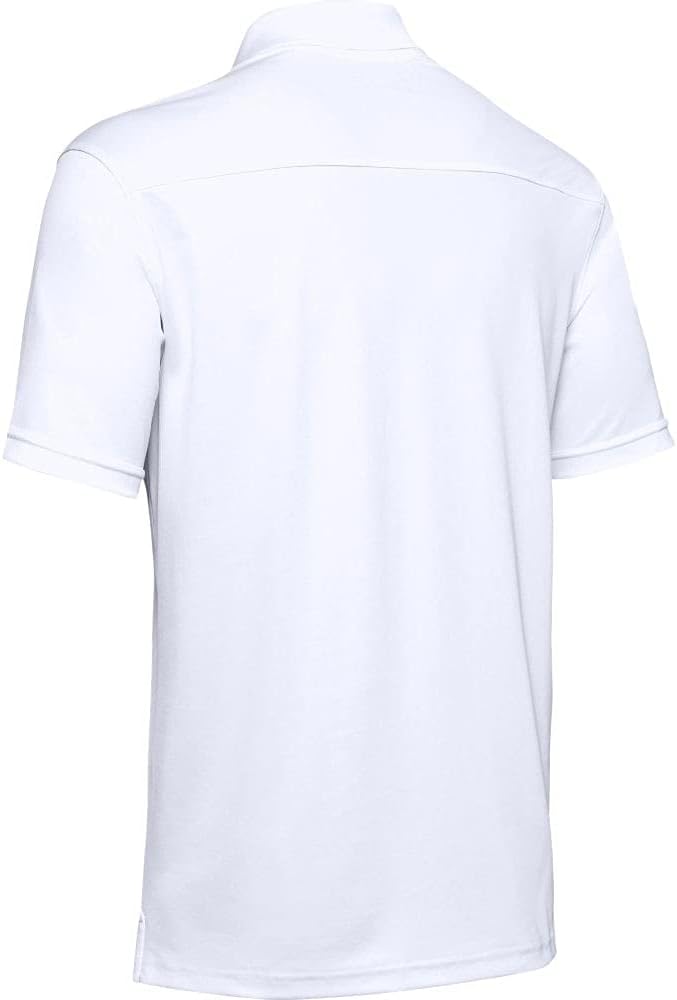 Under Armour Men's Team Armour Polo White | Graphite Small