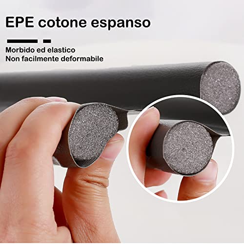 2 Stuks Tochtstoppers Voor Deur, Tochtstopper Voor Deur, Geschikt Voor Tochtstopper, Deur, Op Maat Te Snijden, Afmetingen Tochtstopper X Deuren (eenzijdige Versie) - Image 4