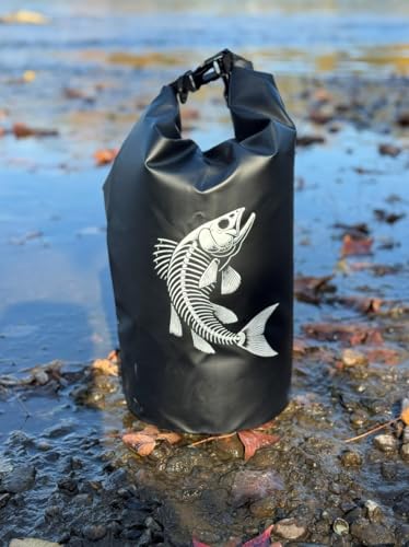 Bolsa seca impermeable 10L diseño Bonefish para kayak y actividades al aire libre miniatura 2