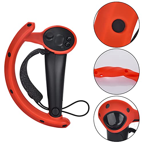 Vr Controller Grips Cover Accessories For Valve Index, Valve Index Accessories Sweatproof Anti Collisionr(Red) #TOP1