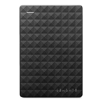 Seagate STEA1000400 Expansão - Disco Rígido Externo Portátil de 1 TB para PC com USB 3.0, Preto