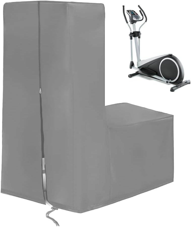 Elliptical Cover Elliptical Exercise Machine Cover Waterproof Elliptical Trainer Protective Cover with Drawstring for Home Gym Outdoor Indoor