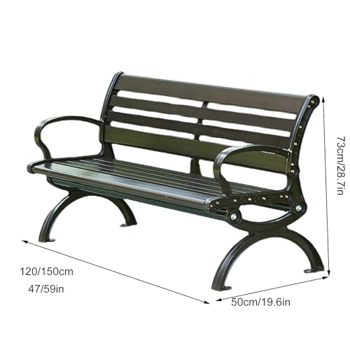 Banc de jardin confortable pour optimiser l'aménagement de votre arrière-cour