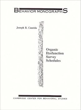 Paperback Organic Dysfunction Survey Schedules Book