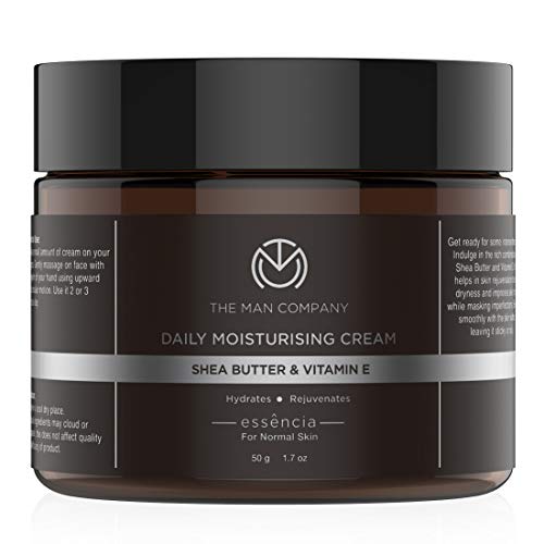 The Man Company Daily Moisturising Cream with Shea Butter and Vitamin E for all Skin types (50gm) The Man Company Daily Moisturising Cream with Shea Butter and Vitamin E for all Skin types (50gm)