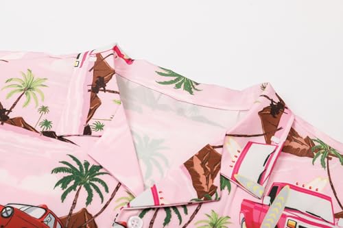 Image of SANGTREE 3 Piece Boy Outfits Short Sleeve Shirt and Shorts Set Beach Vacation Summer Clothes, 3 Months - 9 Years