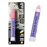 Sakura Solid Paint Markers - Permanent Marker Paint Pens - Window, Wood, & Glass Marker - Fluorescent Pink - 1 Pack