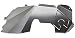 Artec Industries Solid Front Bare Steel Inner Fenders Fits 2007 To 2017 Jeep Wrangler JK