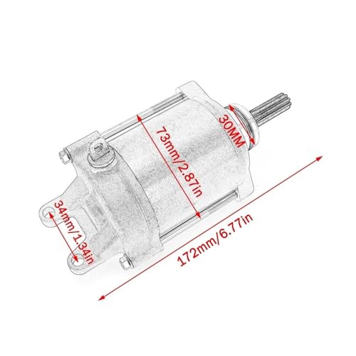 Démarreur GSX-R1000 haute performance robuste pour modèles 2009-2020