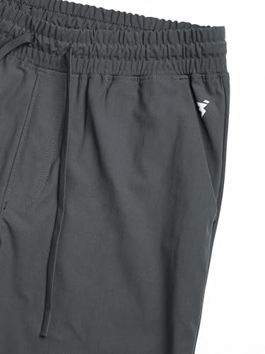 Image of TECHNOSPORT Men's Regular Fit Solid Jogger Pant with Duracool+ for Training, Running & Gym