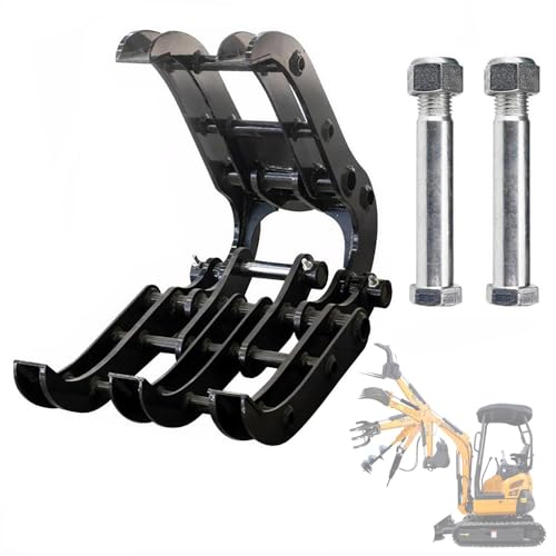 Anbaugeräte Greiferaufsatz, breiter Bagger, Holzgreifer für...