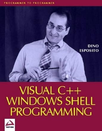 Amazon.com: Visual C++ Windows Shell Programming: 9781861001849 ...