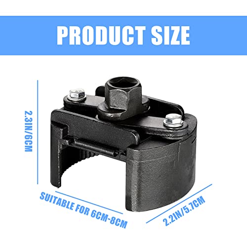 Nizirioo Chiave Filtro Olio, Regolabile Chiave