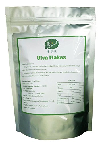 Aonori Ulva Lactuca Seaweed,Green Seaweed Flakes for Food Additive 80g (Pack of 2)