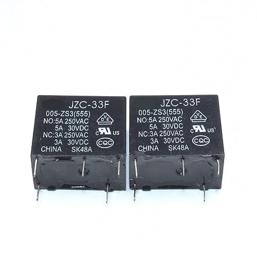 Relais miniature HF33F 5A 250VAC composants de précision pour circuits imprimés