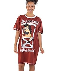Maroon Unstable in the Morning Horse Nightshirt