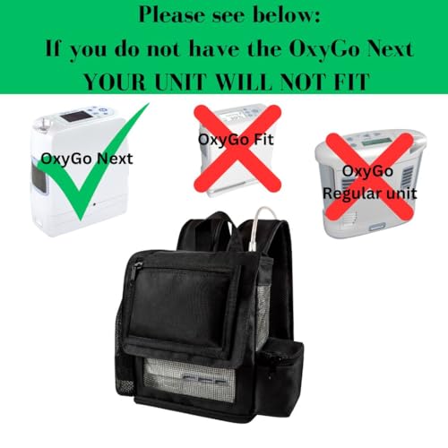 Sac à dos Oxygo Next O2totes noir pour concentrateur d'oxygène - 4