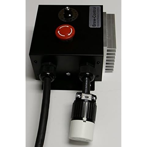 120v Electric Brew Pot/Electric Still Boil Controller with 20A Twist Lock Outlet Cover