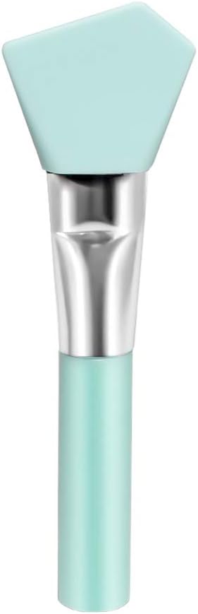 1Pc Silicone Face Mask Brush Facial Mud Mask Applicator Brush and Mixed Soft Foundation Brush