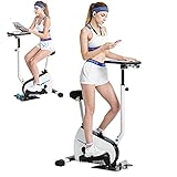 DODOBD Stepper für Zuhause, Swing Side Stepper Mini Stepper Hometrainer mit Widerstand Einstellung,Ellipsentrainer Heimtrainer Magnetbremse, Crosstrainer Kettler fur Zuhause