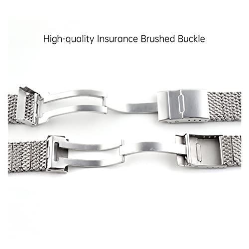 Bracelet montre acier 316L compatible Super Ocean 22mm avec outil de pose - 5