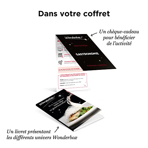 Wonderbox - Coffret cadeau - TABLES GOURMANDES – 1400 restaurants renommés, brasseries chics