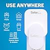 Safer Home Indoor Plug-In Fly Trap - SH502 - Effective Fruit Fly Traps for Indoors, Gnat Traps for House Indoor, 400 Sq Ft Protection - Style: 1 Device + 2 Glue Cards #4