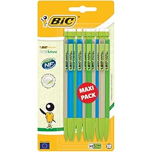 BIC Matic ECOlutions Vulpotlood, 0,7 mm HB, verschillende kleuren, 10 stuks