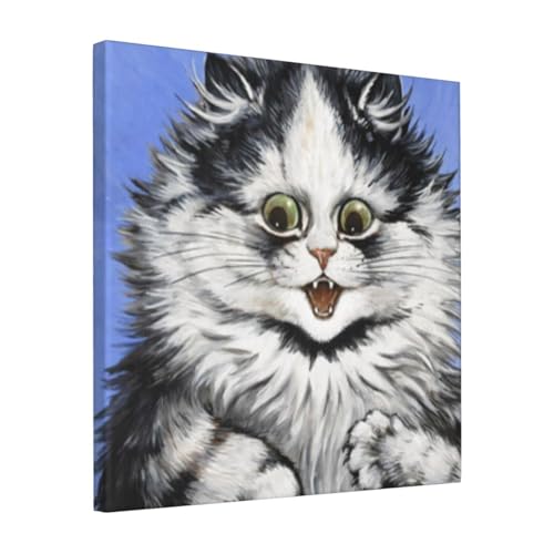 �G�� �t���[�������� ���C�X�E�E�F�C�� �u�������I�v �L�����o�X�A�[�g �A�[�g�p�l�� �ǉ� �Ǌ|�� �G ���_���A�[�g �ŉ� �Ǐ��� ���E�̖��� �|�X�^�[ 40x40cm