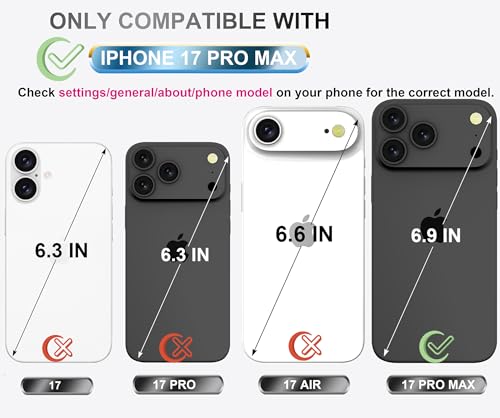 MUQR for iPhone 17 Pro Max / 18 Pro Max Case (White Autumn Flowers) by MUQR - Used condition - Image 2