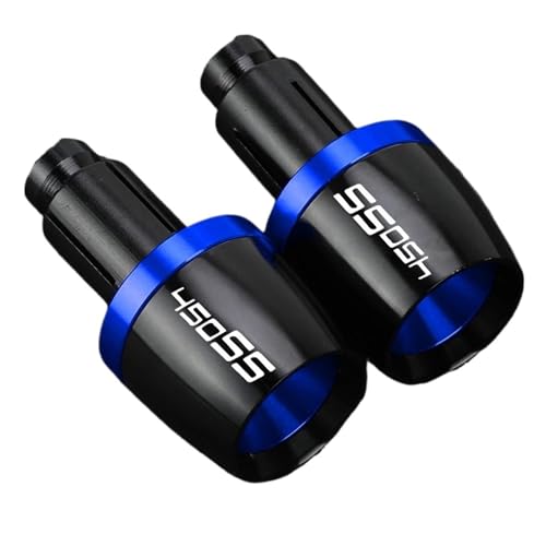Extrémités barre poignée coulissante anti vibration pour guidon 22mm moto