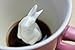 Creature Cups RABBIT Ceramic Cup (11 Ounce, Blush Pink) - Hidden 3D Animal Inside Mug Emerges As You Drink - Woodland Critter - Holiday and Birthday Drinkware Gift for Coffee & Tea Lovers